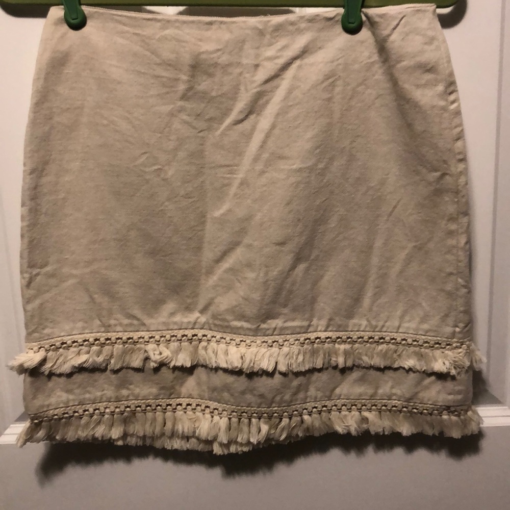Tan skirt